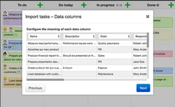 Miniatura KanbanFlow Kanban