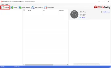 Miniatura MailsDaddy OST to PST Converter