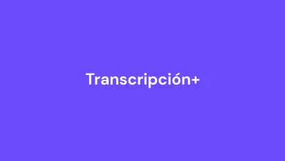 Miniatura Transcripción+