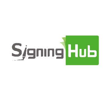 SigningHub E-Signature logotipo
